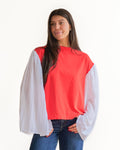 Reworked Tee in Poppy image 0