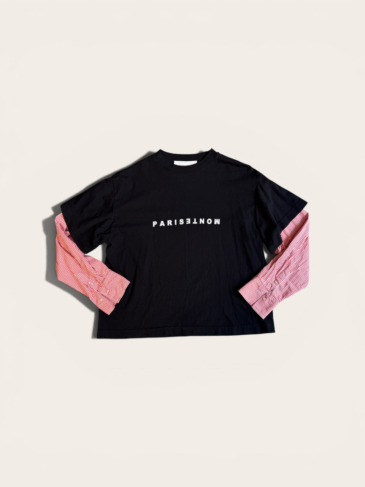 Reworked Tee in Orange Stripe image 0