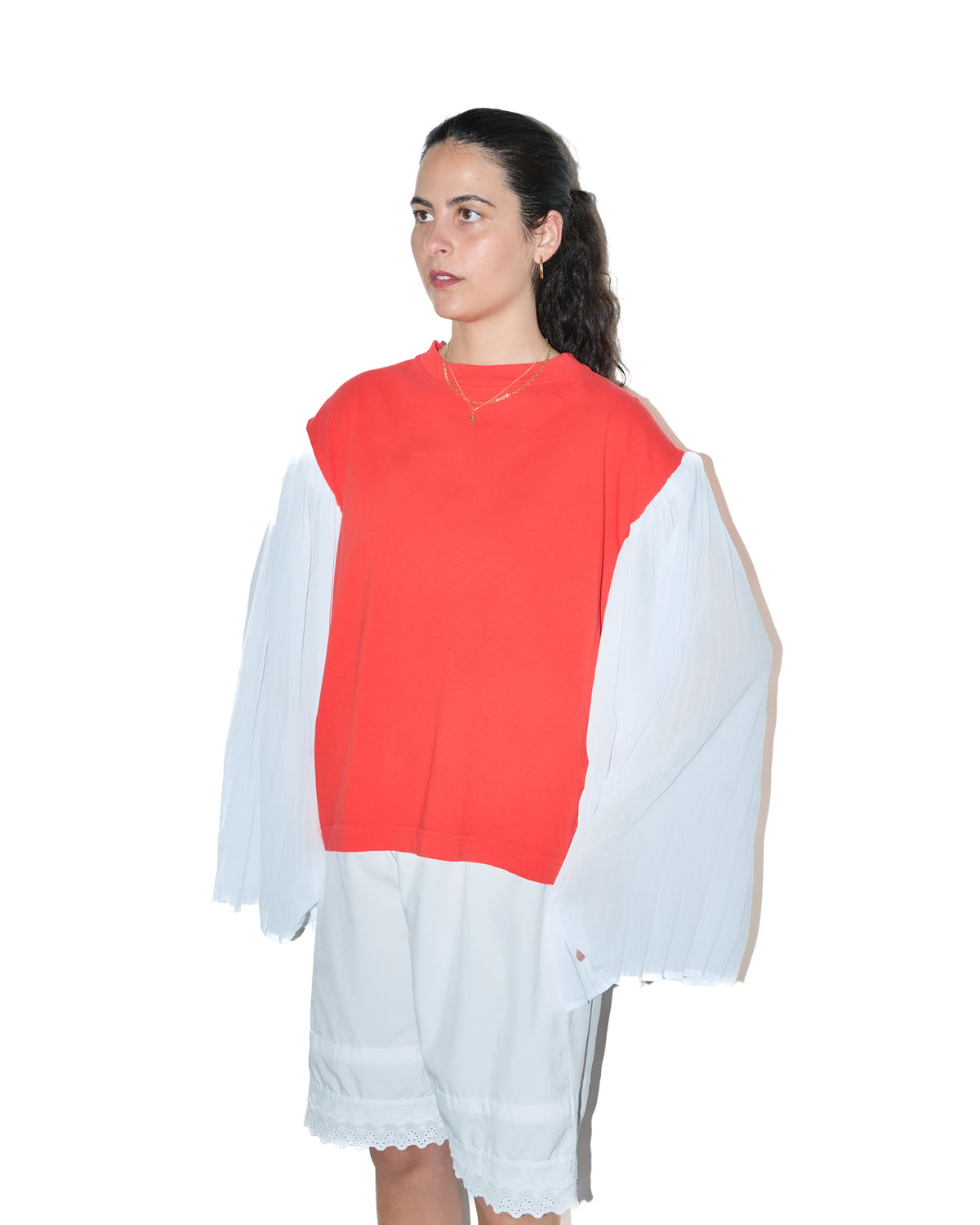 Reworked Tee in Poppy image 2