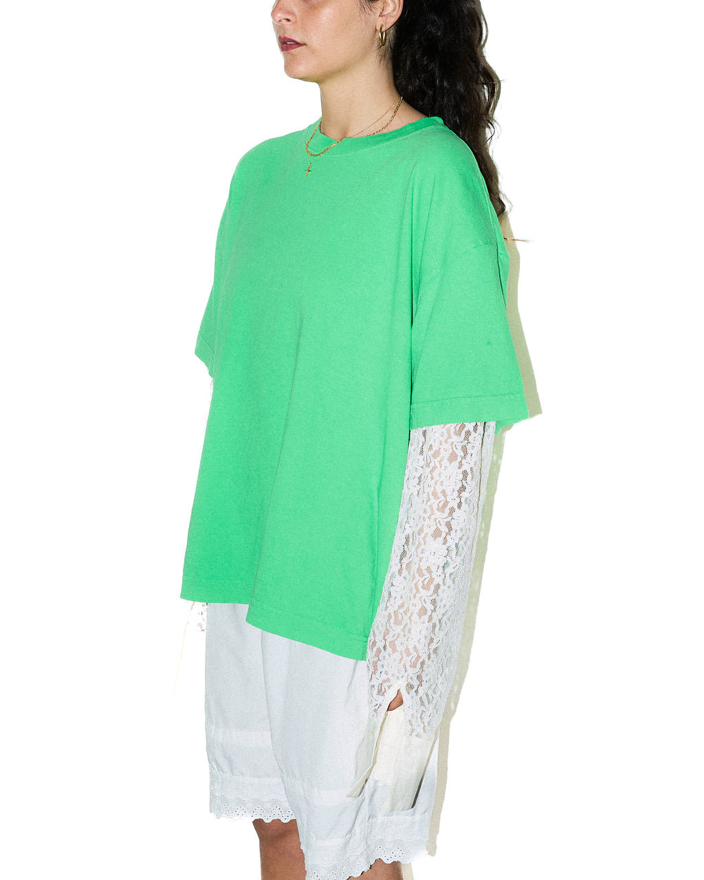 Reworked Tee in Clover image 2