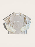 Reworked Tee in Oat image 0