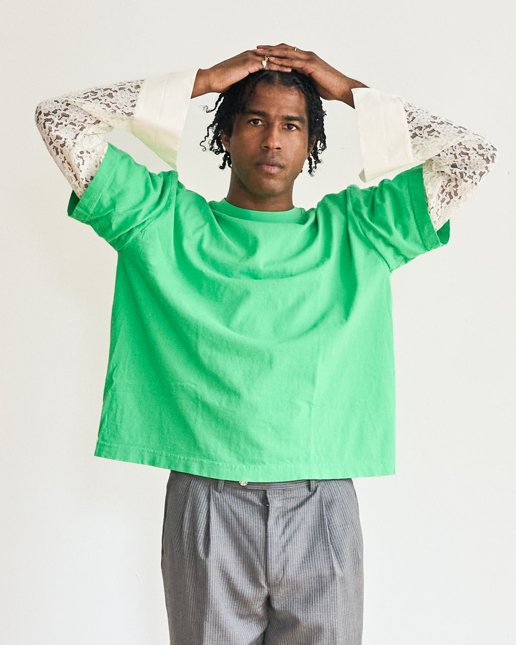 Reworked Tee in Clover image 1